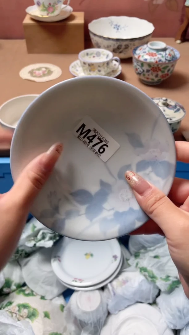 瓷片鱼**.瓷器瓷器M476