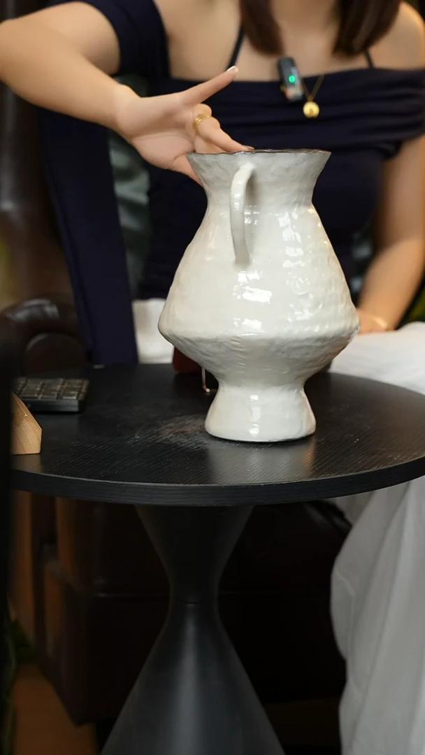 景德镇手工陶瓷花器（微瑕）