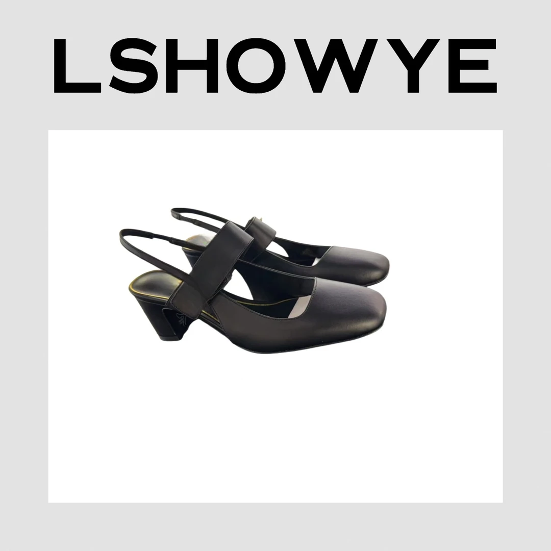 LSHOWYE｜凉粗高跟鞋 S0393