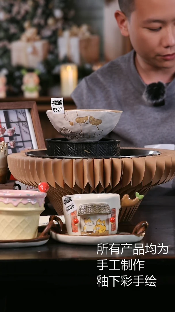 【闪购商品】原来是泥手工创意瓷0327