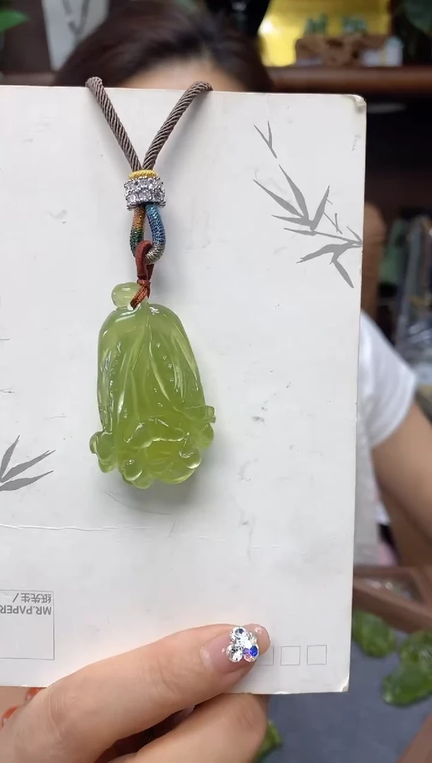 未镶嵌岫玉吊坠·多样性发货其中发一