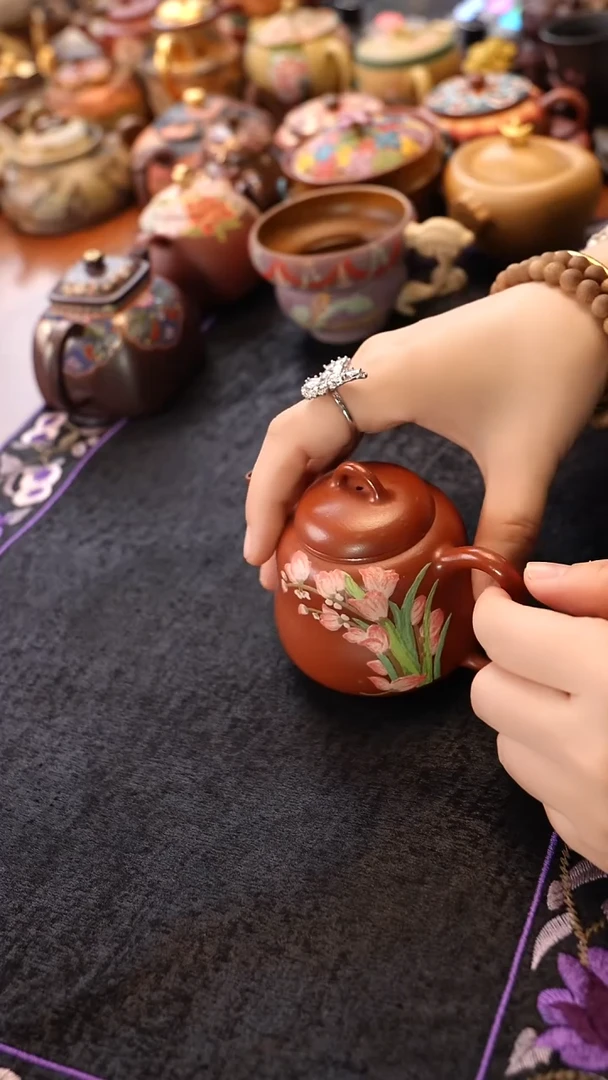 茶壶紫砂朱泥葫芦