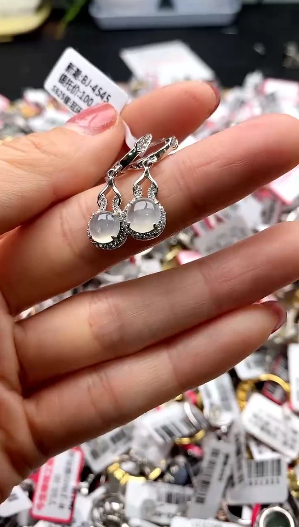 【闪购商品】翡翠戒指银S925镶嵌22222222    3