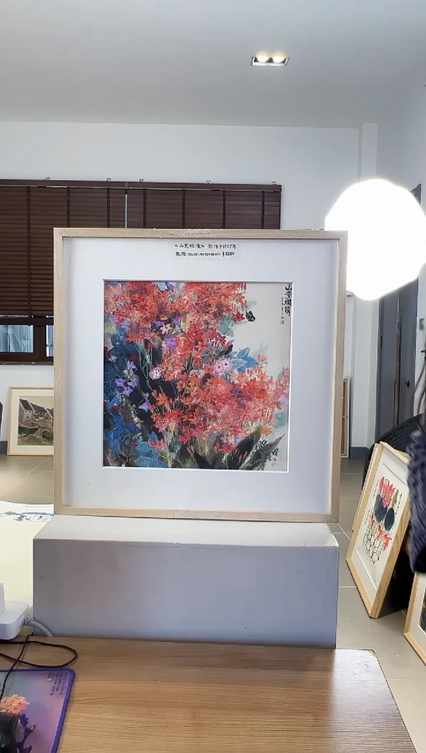 【闪购商品】版画耿玉琨限量作品亲签盖章版画S