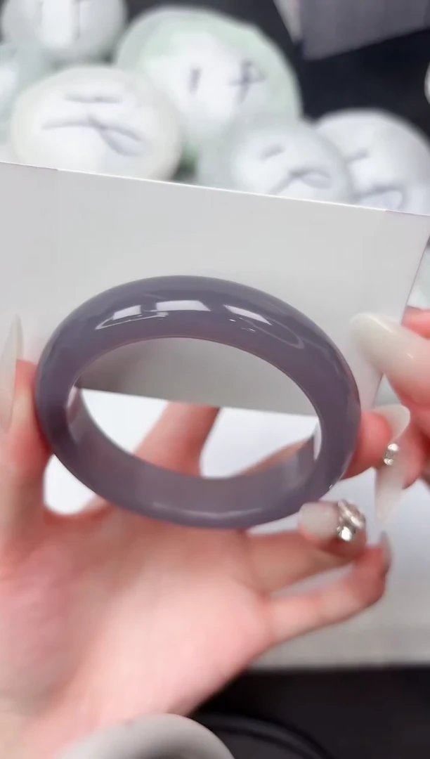 未镶嵌手镯石英质玉244-56