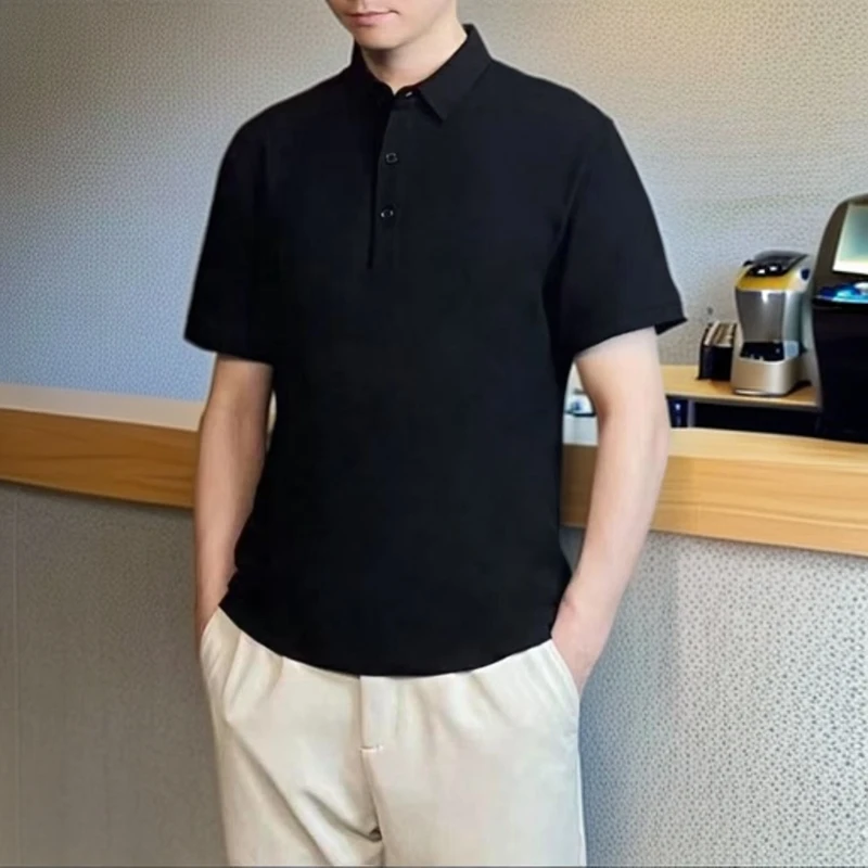 夏季新款男士休闲高端polo衫