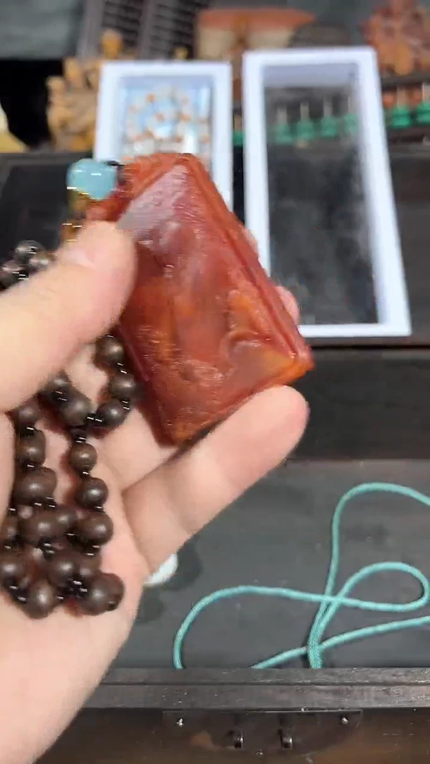 【闪购商品】滴血莲花菩提吊坠1