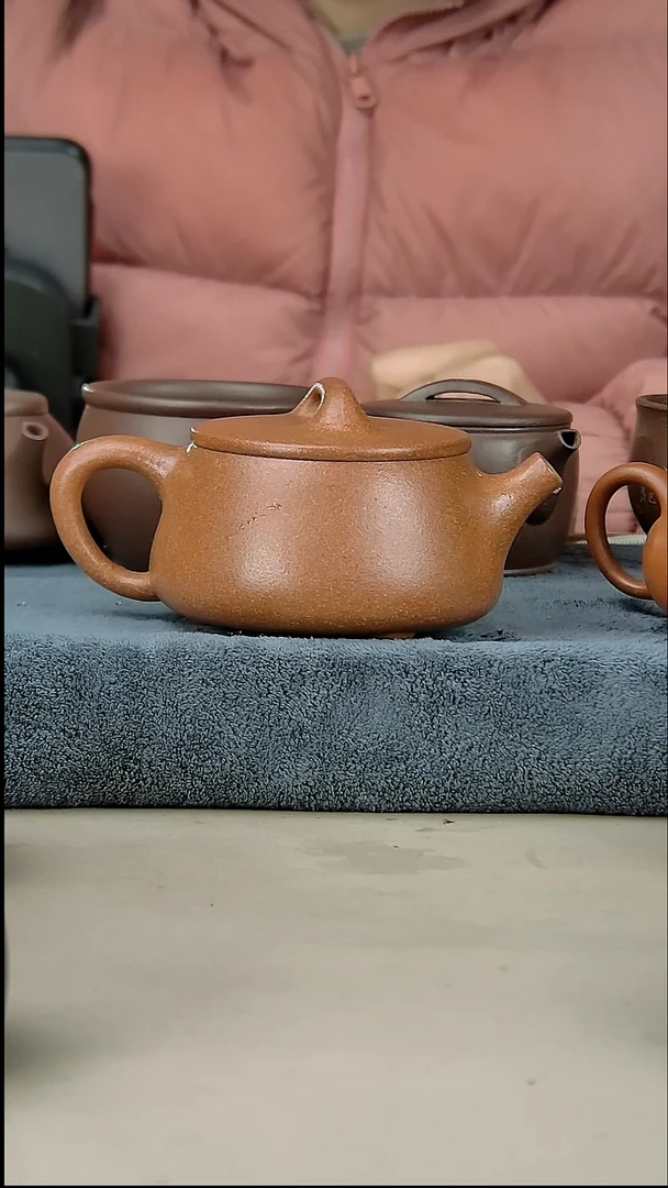 茶壶紫砂ℳ****꧂240宽口石瓢