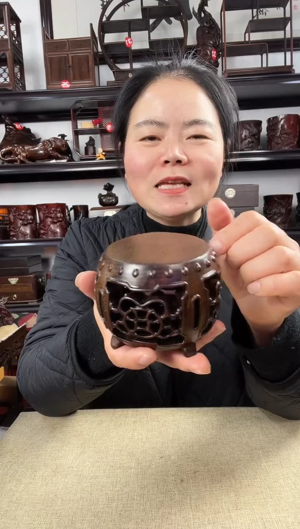 木新鼓老李红木工艺品