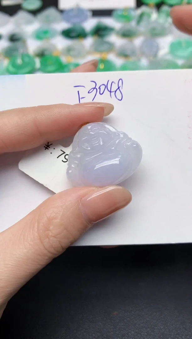 颈饰未镶嵌翡翠天然缅甸A货翡翠百元以上9元证书费自理