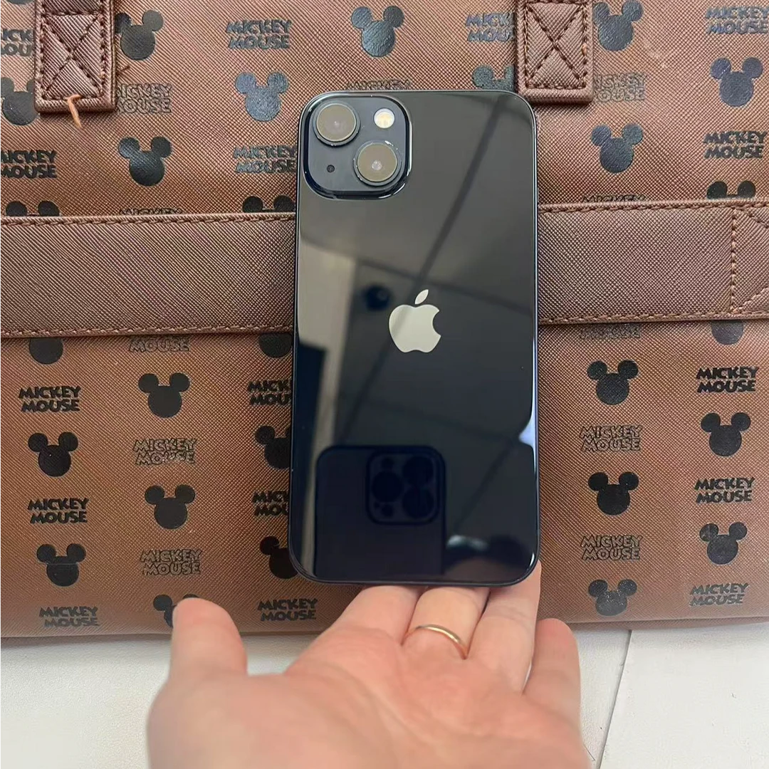 95新 Apple/苹果 二手iPhone 13黑色256g全网通苹果13国行双卡