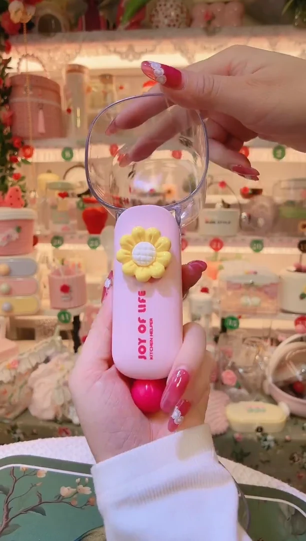 米勺粉色——手工制作品质好！