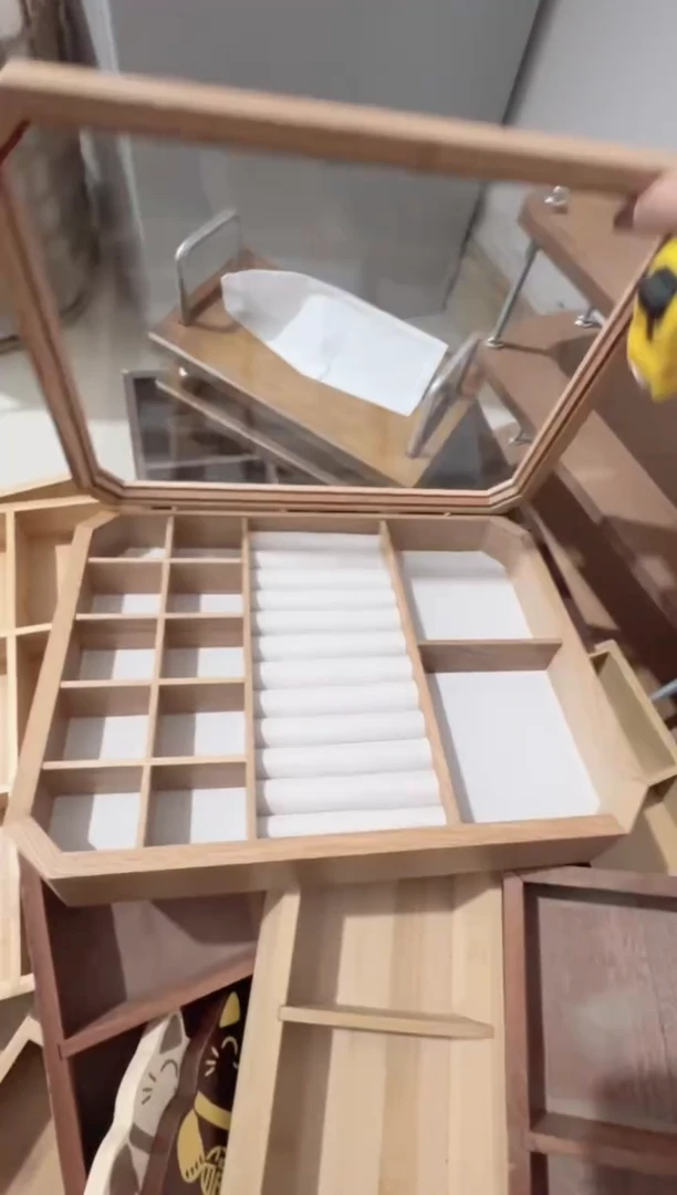 带盖子首饰盒微瑕拍下不退不换无售后