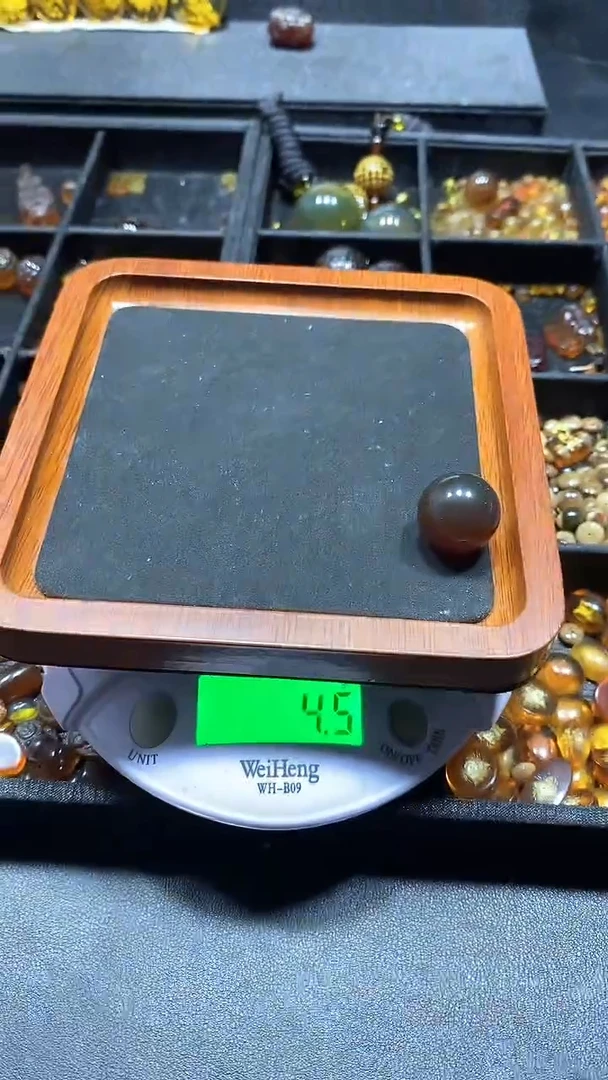 琥珀颈饰未镶嵌天然缅甸琥珀手串