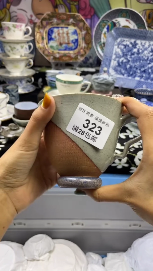 瓷片小*蛋瓷色工艺品品品品323