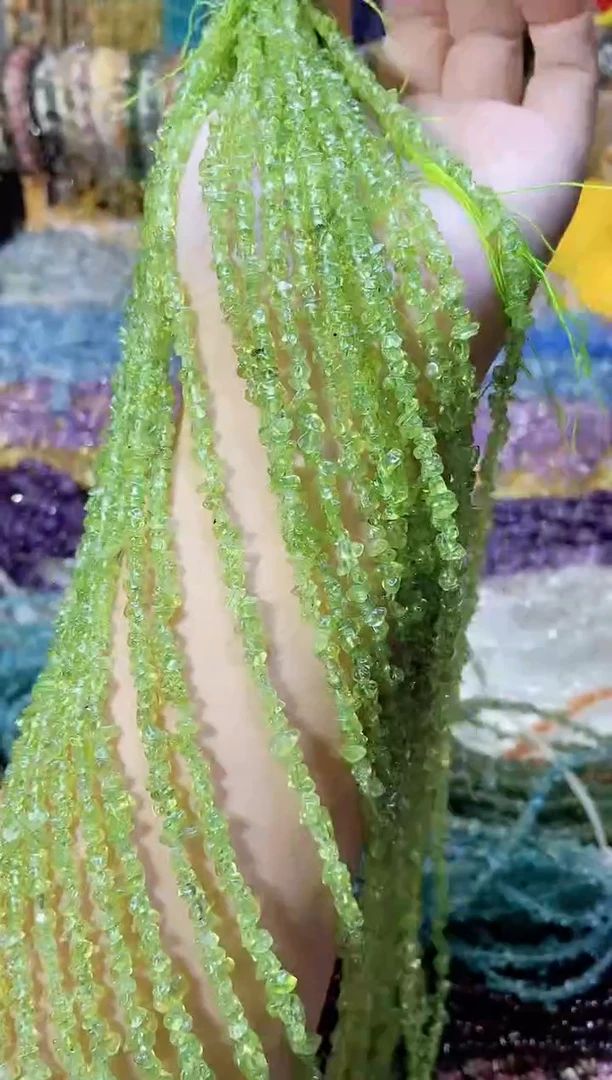 未镶嵌珠宝半成品水晶橄榄