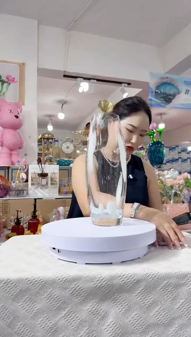 玻璃迪之喜花瓶花器晚L-5