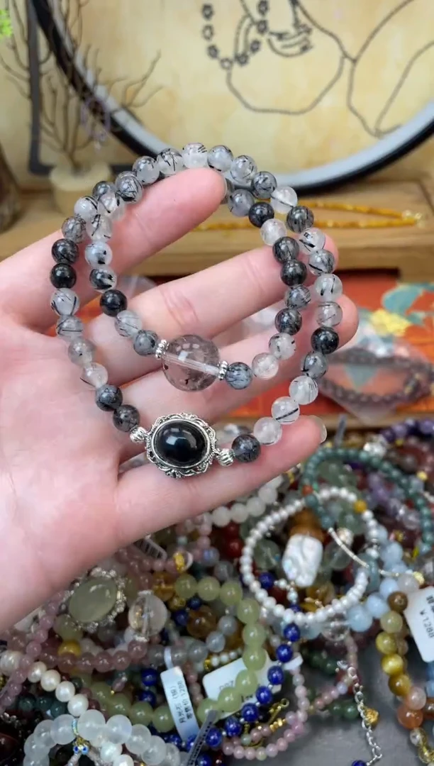 【闪购商品】水晶手链未镶嵌304手串