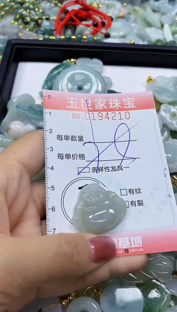 【闪购商品】翡翠颈饰未镶嵌闪购0194210多样性发其一