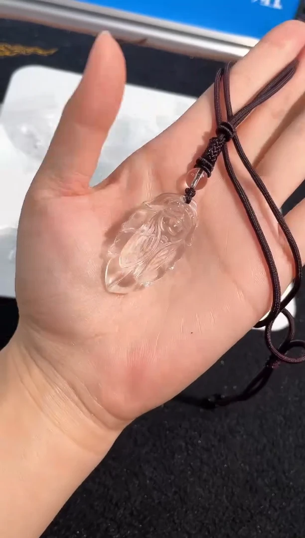 【闪购商品】水晶手链未镶嵌白水晶金枝玉叶吊坠
