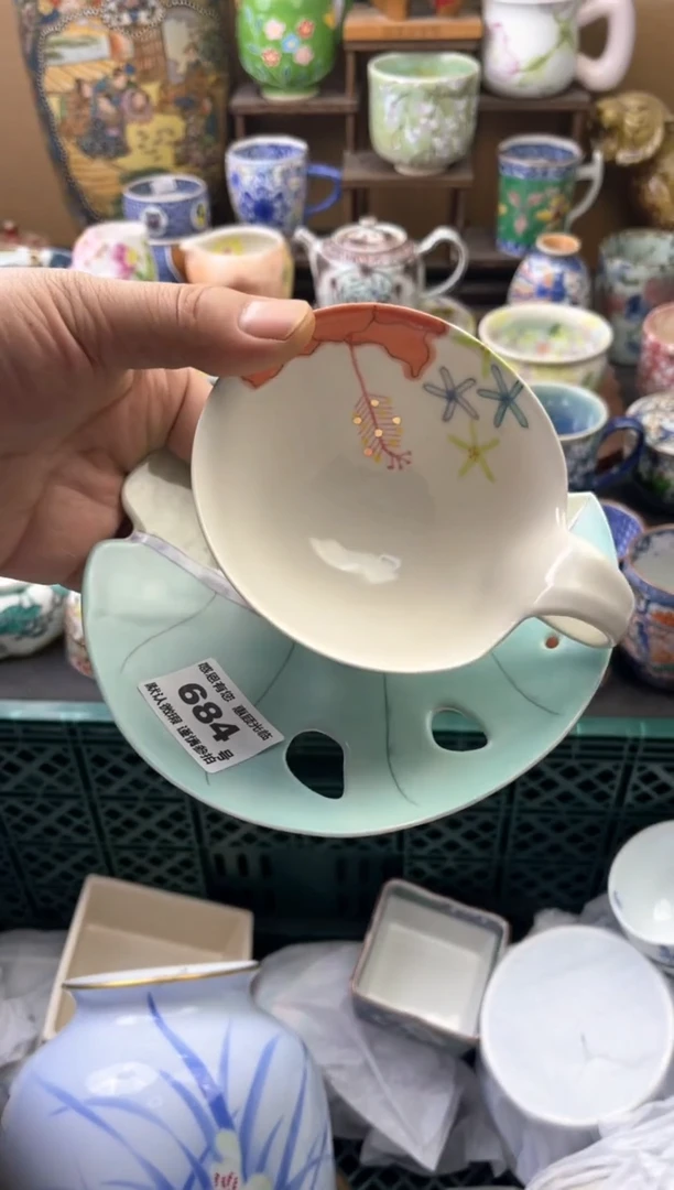 瓷片s****e684号六六工艺品瓷器