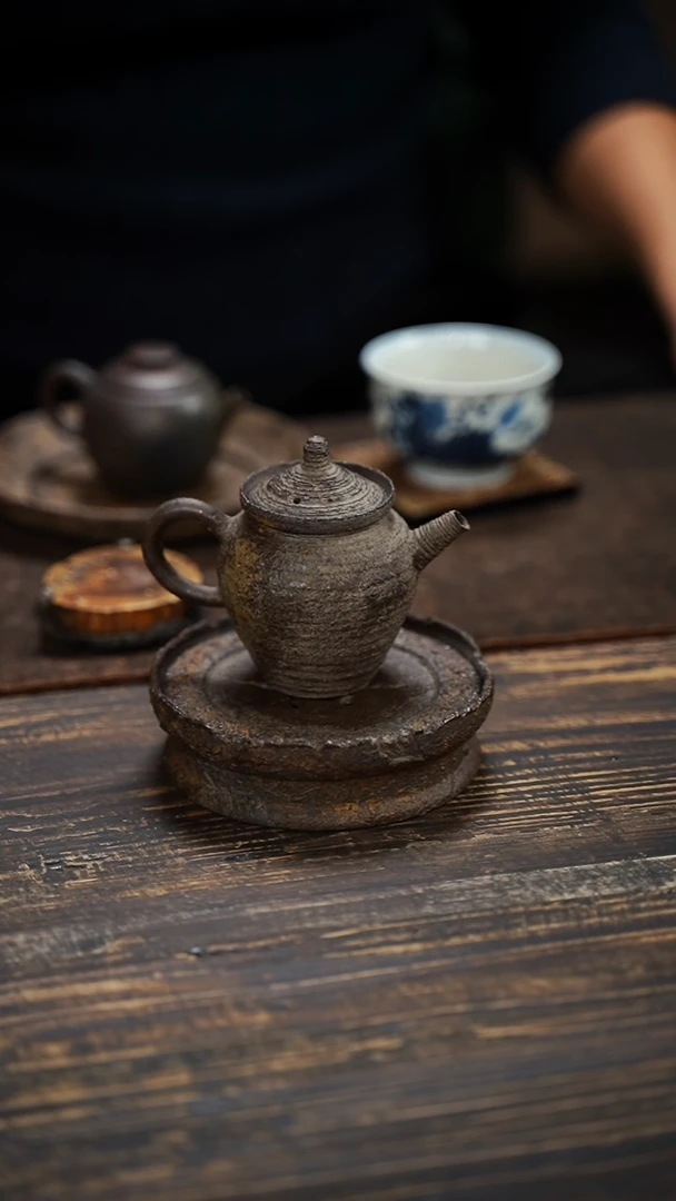 全手工制作  南蛮 宫灯 正把壶  110cc