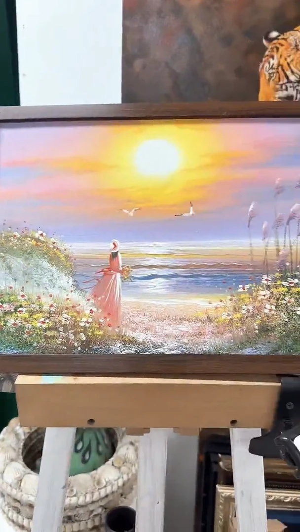 【闪购商品】手绘高端艺术油画 30*40