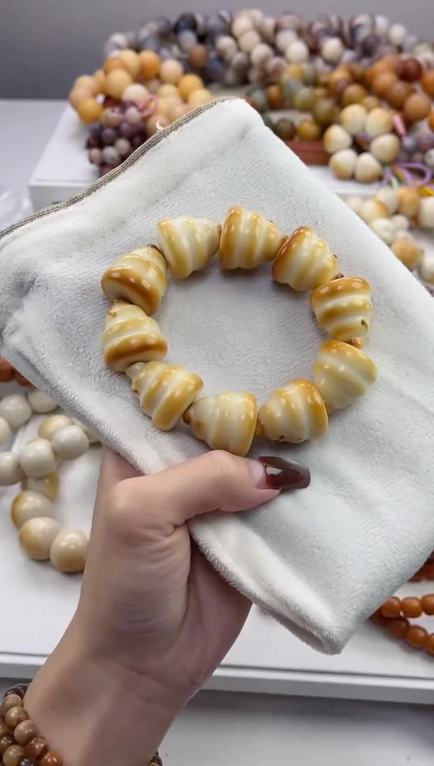 手串菩提根/象牙果象牙果香香21*24mm手串