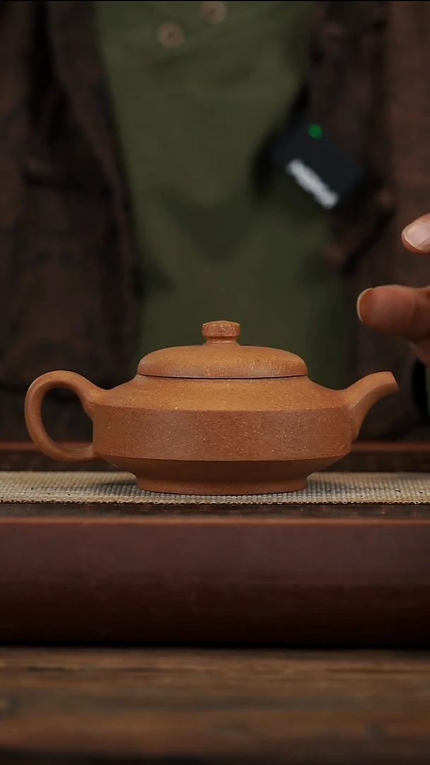 茶壶紫砂微瑕葵黄段周攀