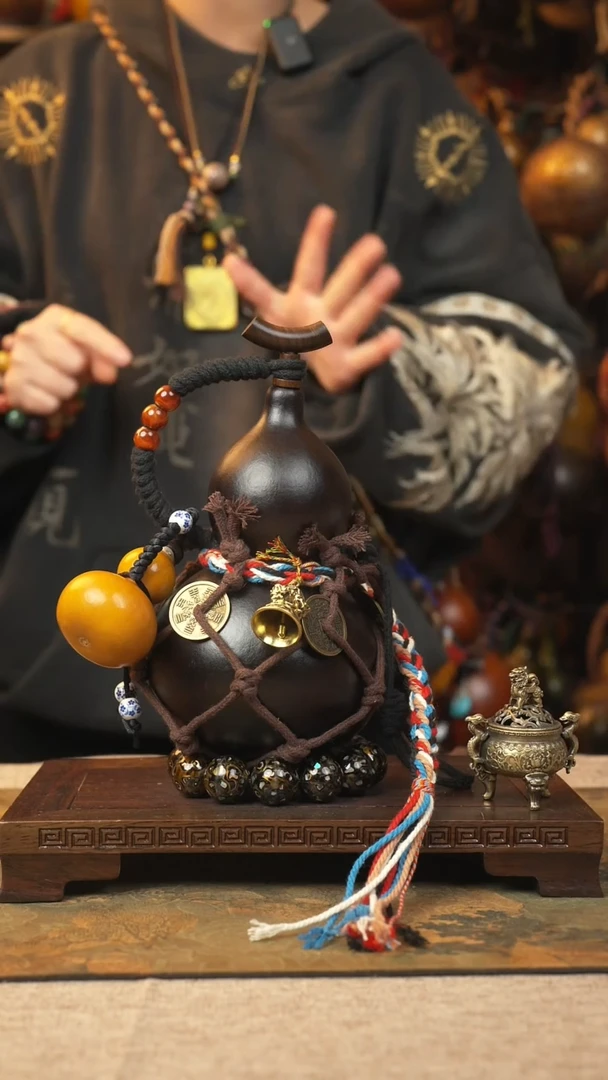 【闪购商品】010大漆葫芦一物一拍记葫堂出品