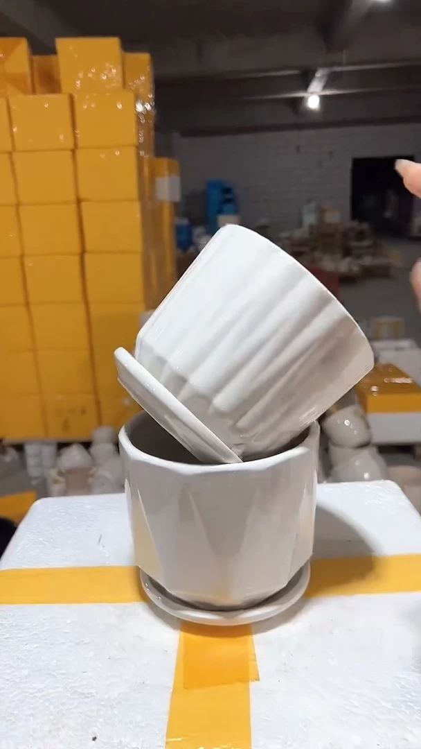 高温陶瓷花盆+13-8