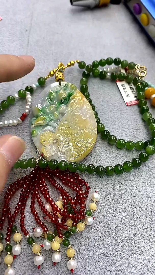 颈饰未镶嵌翡翠翡翠吊坠