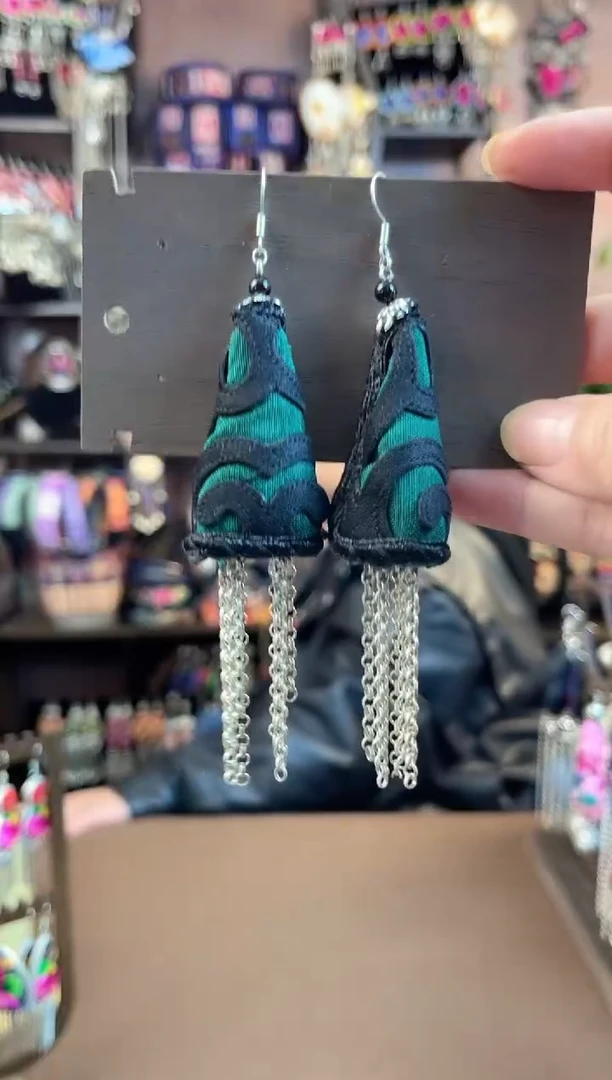 织绣民族风手工非遗老绣饰品267