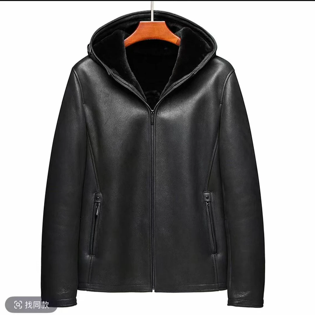 男女同款雪兰貂皮草外套