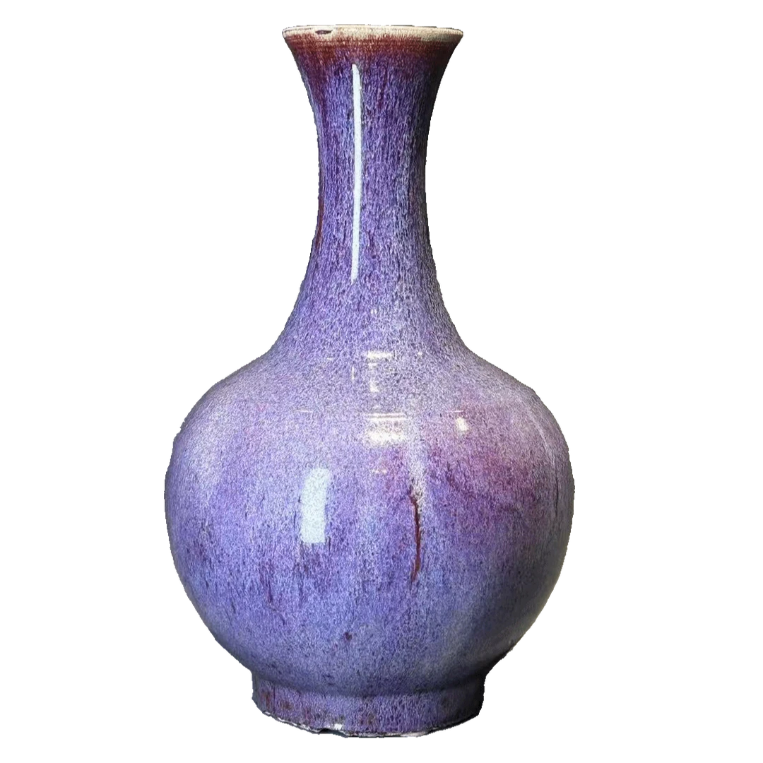 25321227x钧红釉玉堂春瓶