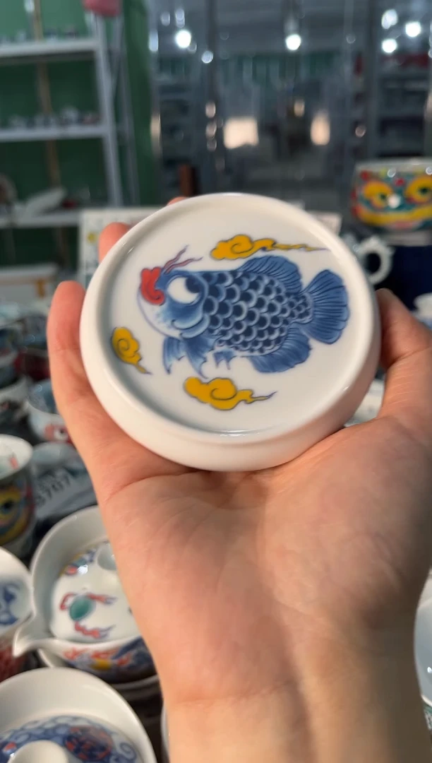 陶瓷昨明景德镇陶瓷：盖置