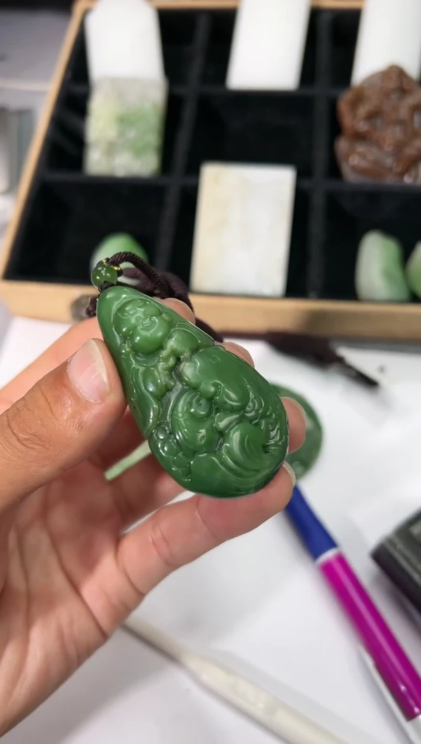 【闪购商品】和田玉碧玉未镶嵌碧玉
