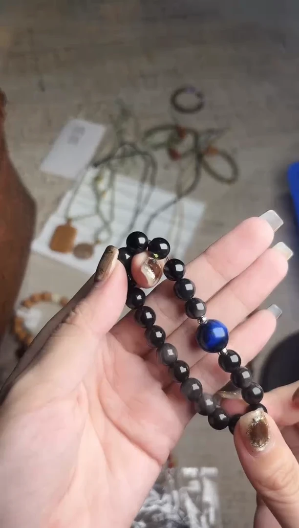 未镶嵌手链紫晶清~货全场