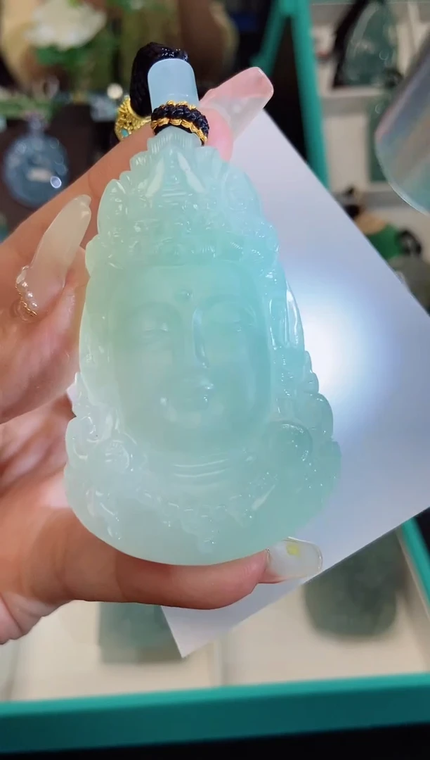 颈饰未镶嵌翡翠缅甸天然翡翠