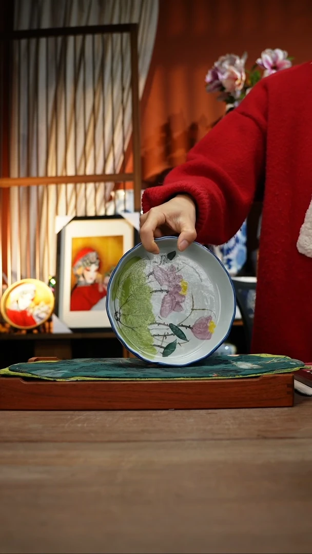 【简家甄选】景德镇设计师釉下手绘陶瓷