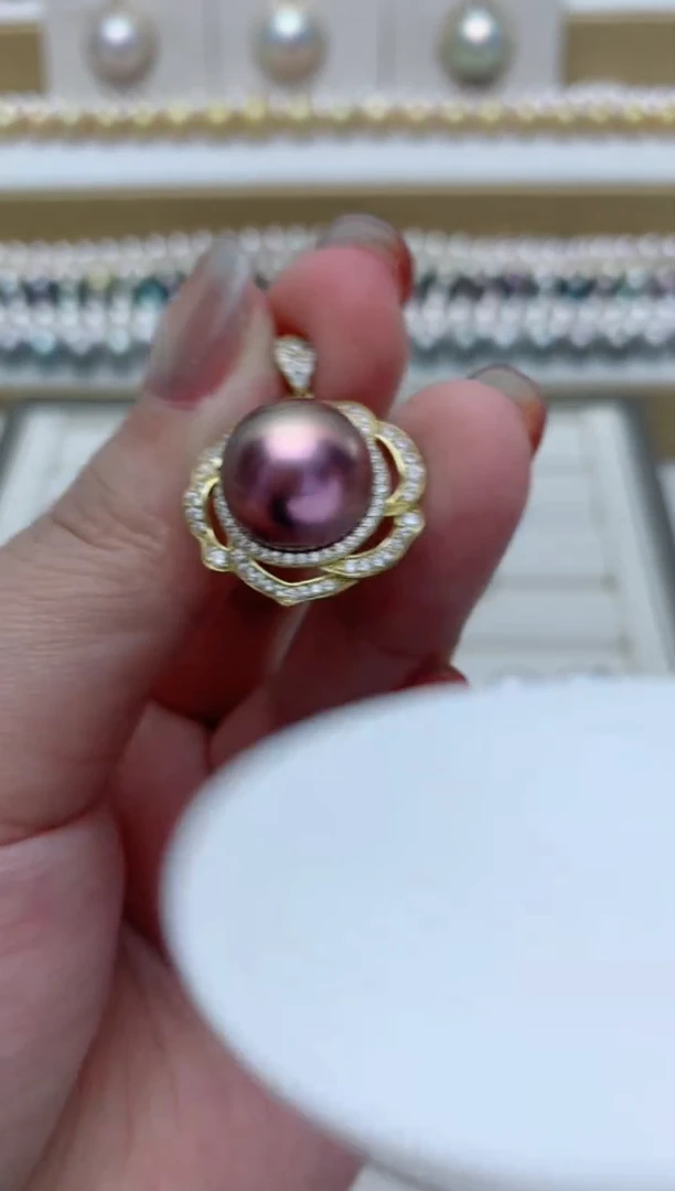 【闪购商品】淡水珍珠颈饰银S925镶嵌q72