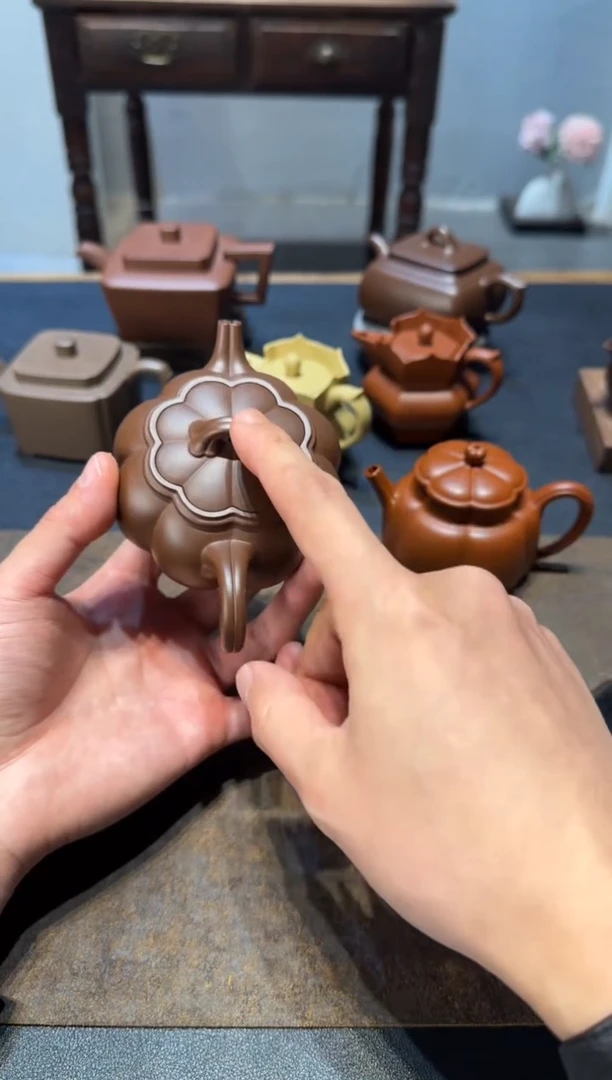 茶壶紫砂3*7繁花2.0