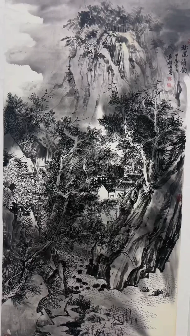 国画郭林山老师作品