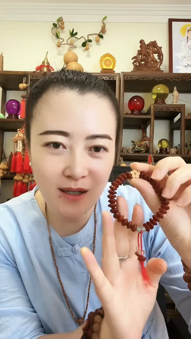 木红豆菩提 手链