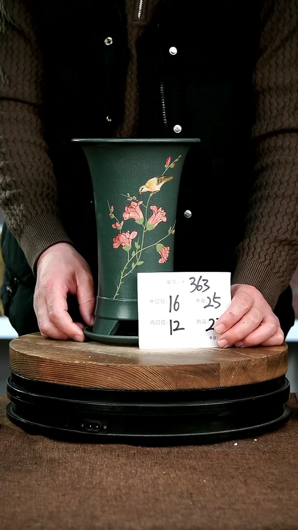 【闪购商品】紫砂花盆363+z宜兴紫砂花盆