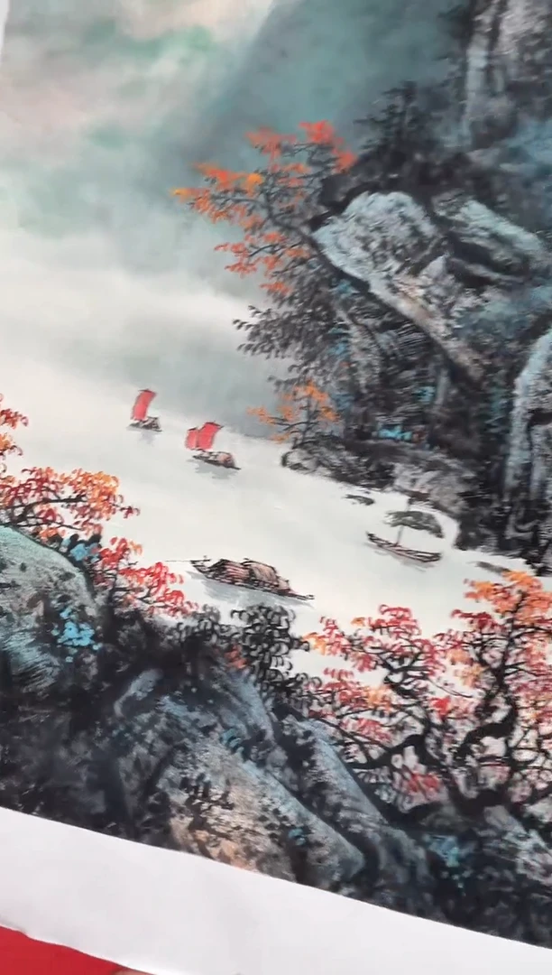 国画周建真老师作品