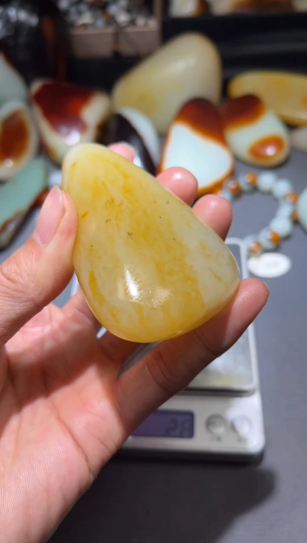 【闪购商品】和田玉（子料）挂件未镶嵌YL-ZZ-2.8-42