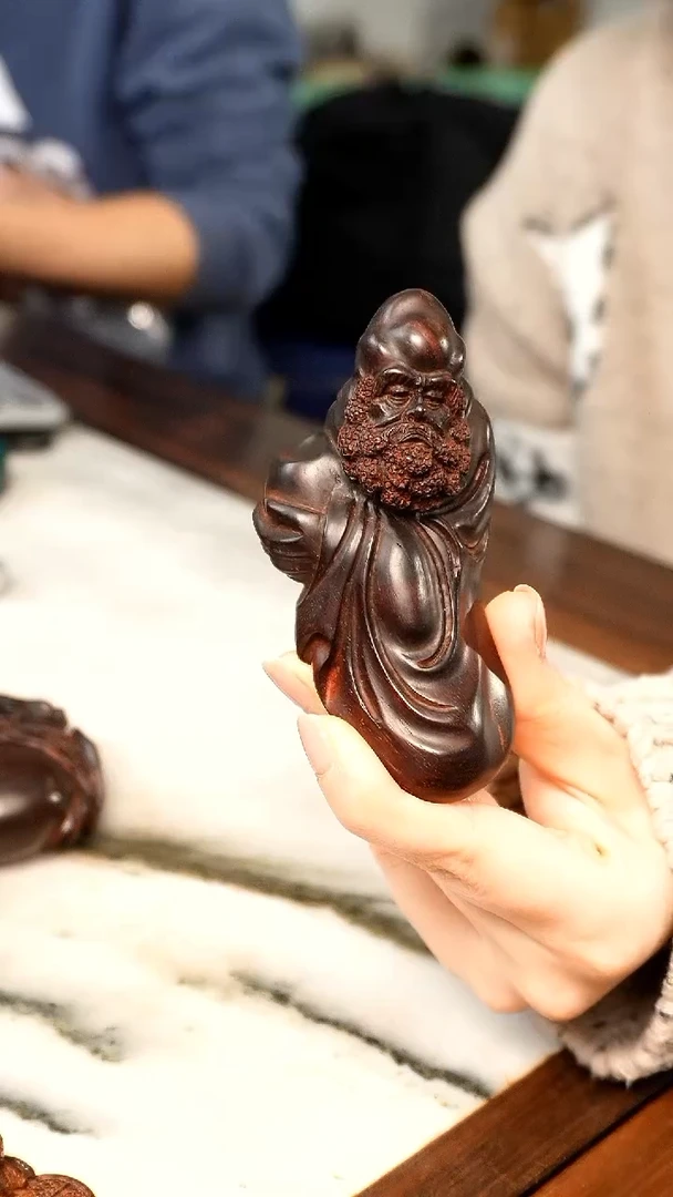 【闪购商品】檀香紫檀（小叶紫檀）小叶紫檀达摩手把件