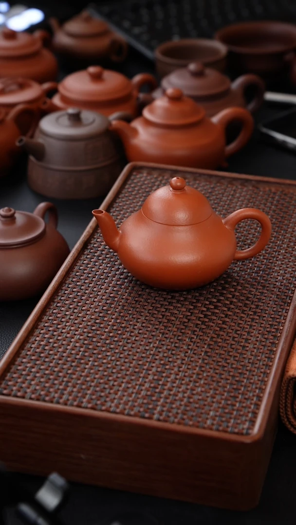 【闪购商品】矮梨130CC紫砂茶壶原矿