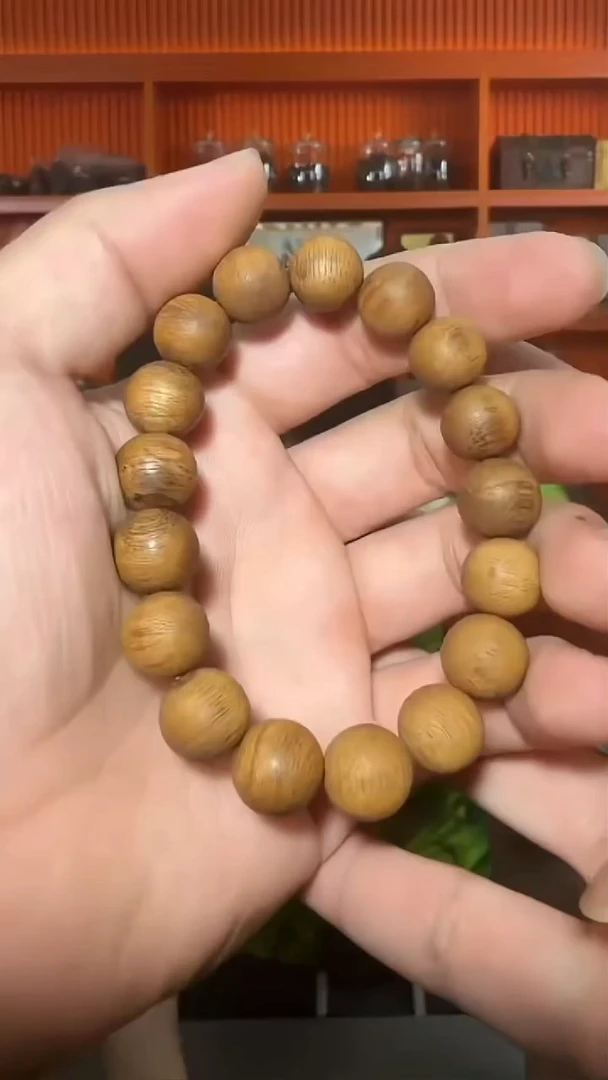 沉香手串87号单圈红土16g1.2多样性发一